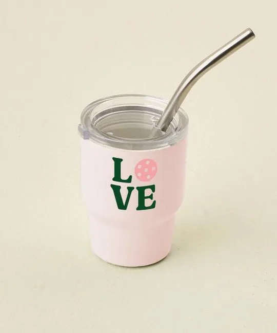 2oz Tumbler - Love Pickleball