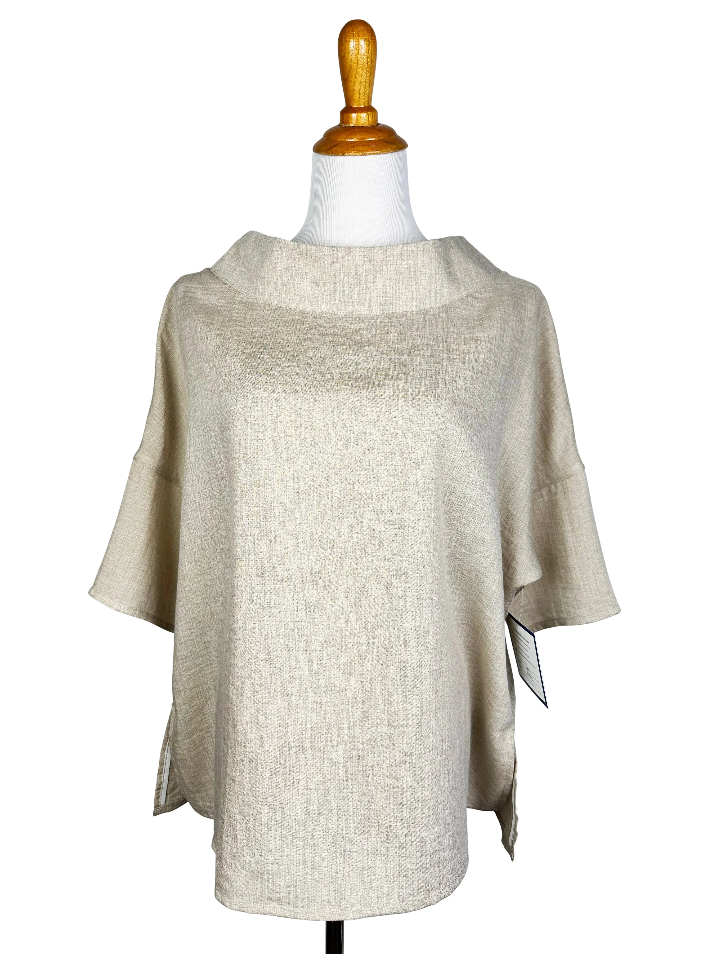 AA374 - Mila Linen Pullover Top