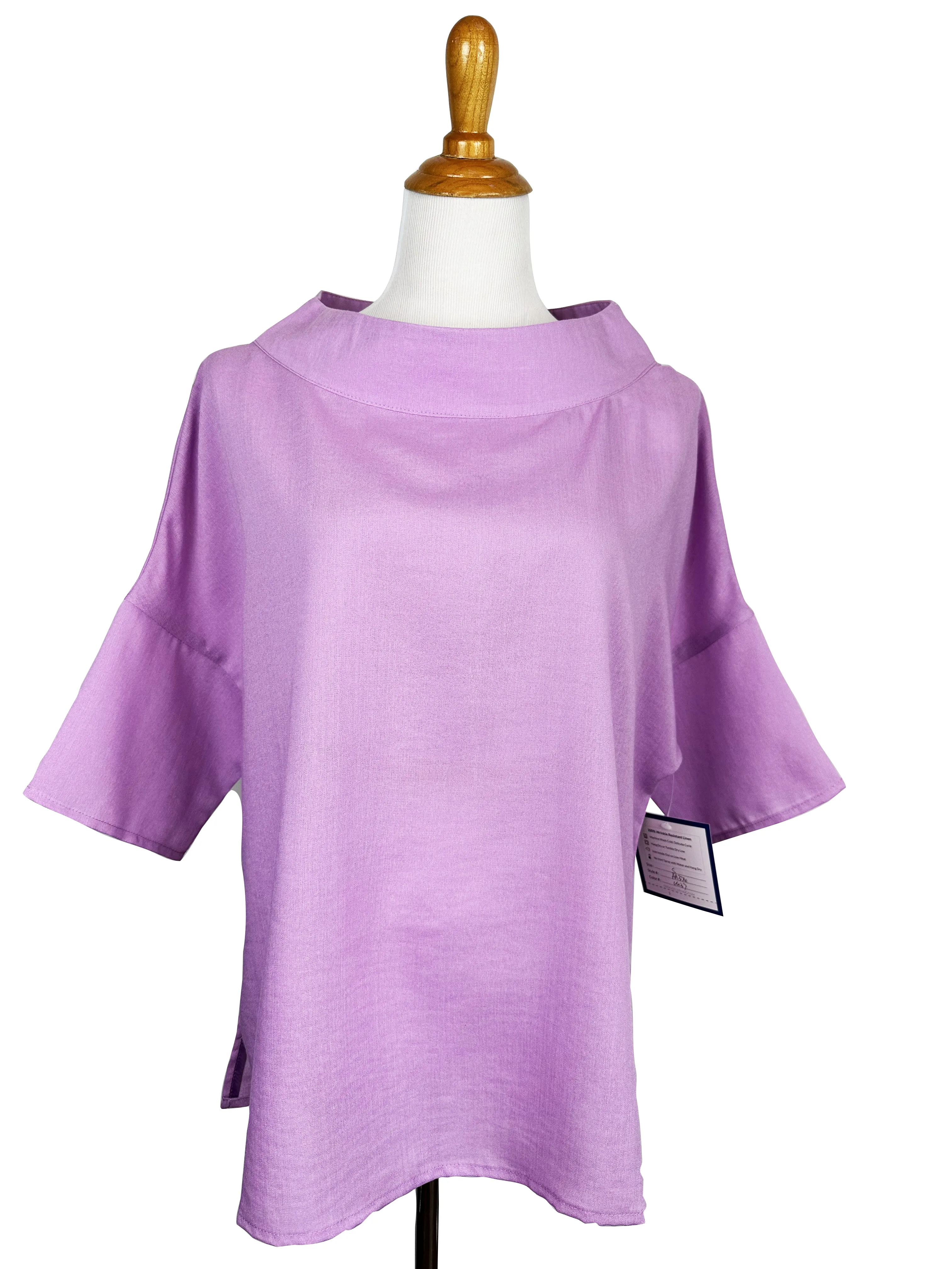 AA374 - Mila Linen Pullover Top