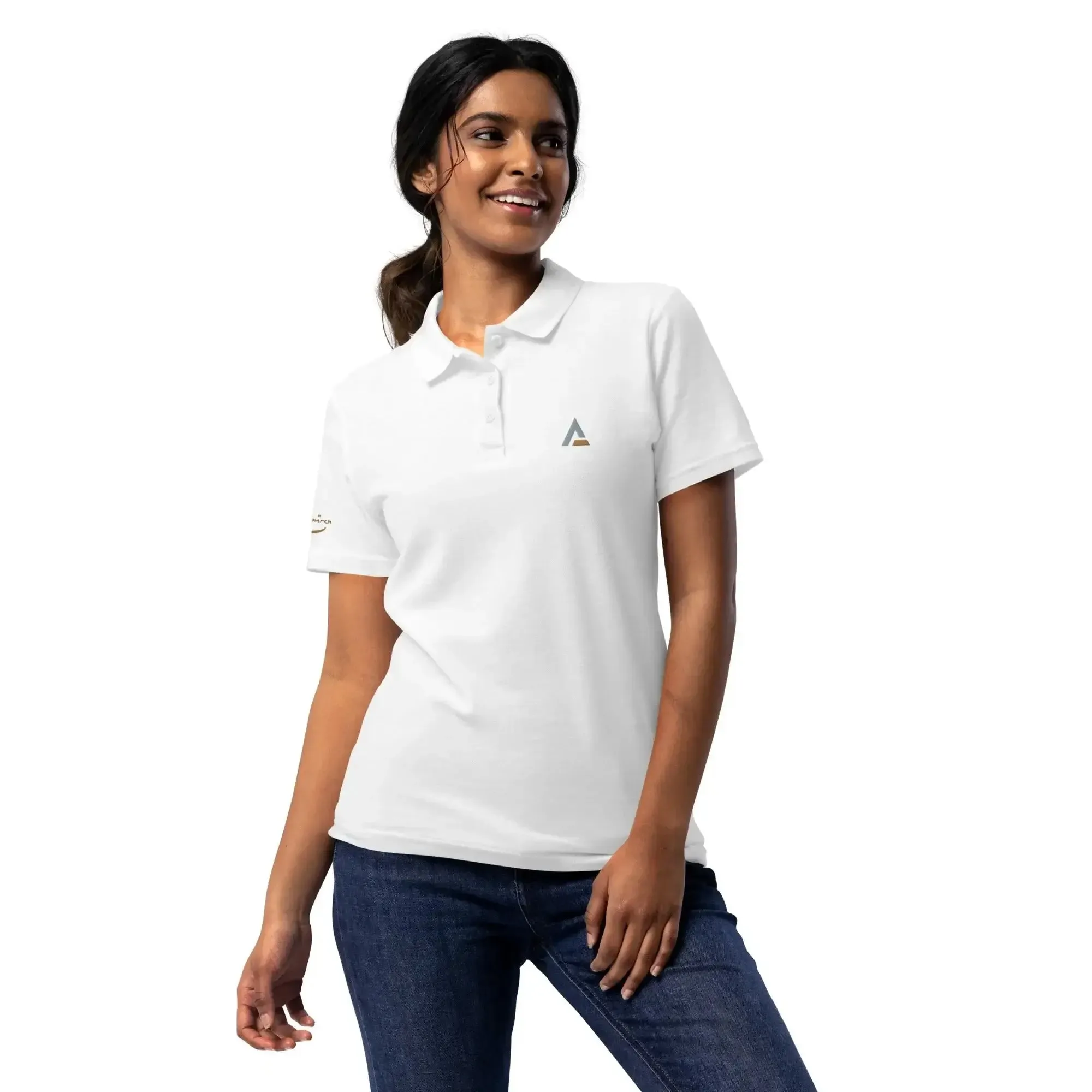 AAA Damen Poloshirt (Weiß)