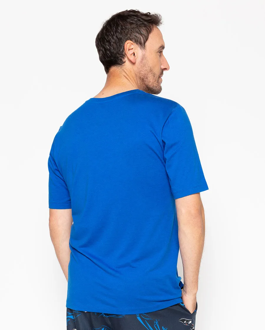 Archie Blue Jersey T-shirt