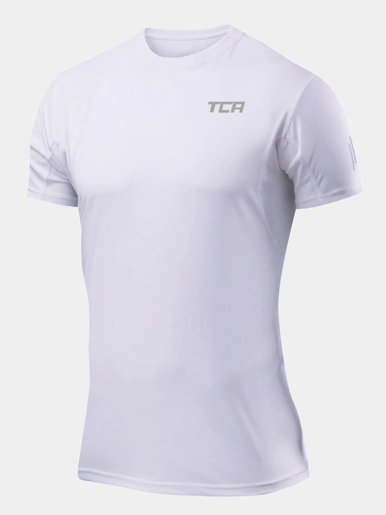 Atomic Short Sleeve T-Shirt With UPF 50  Protection & Side Mesh Panels For Men