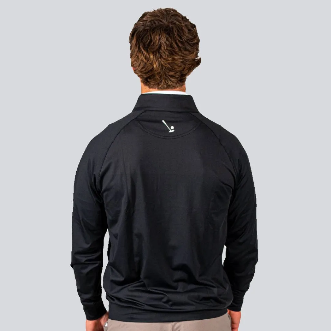 Blacked Out Men's Q-Zip