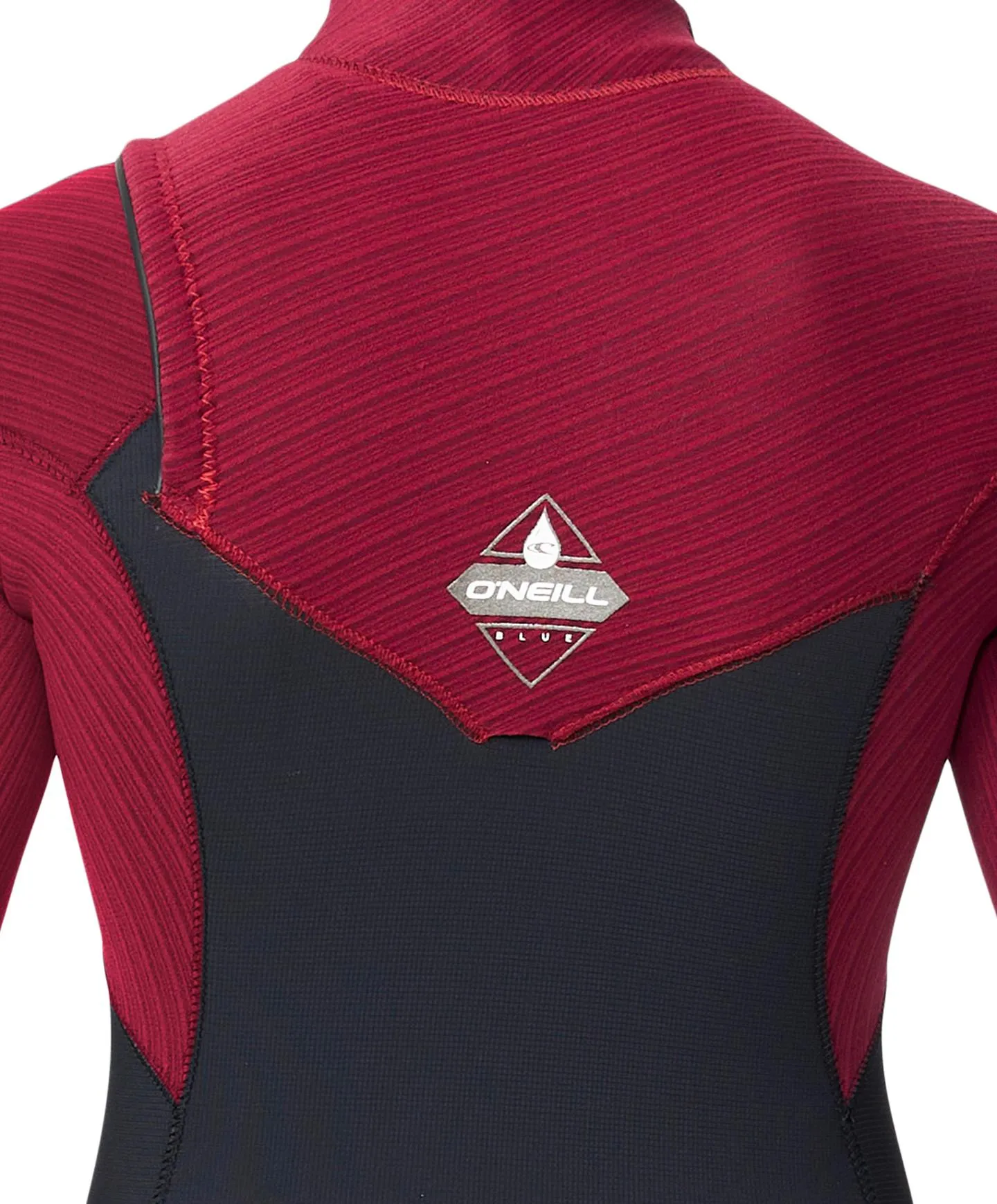 Boy's HyperFreak 3/2  Steamer Chest Zip Wetsuit - Dark Red