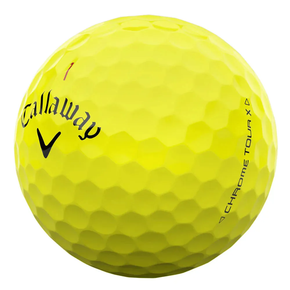 Callaway Chrome Tour  X Yellow Dozen