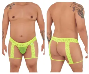 CandyMan 99369X Thongs Color Hot Yellow