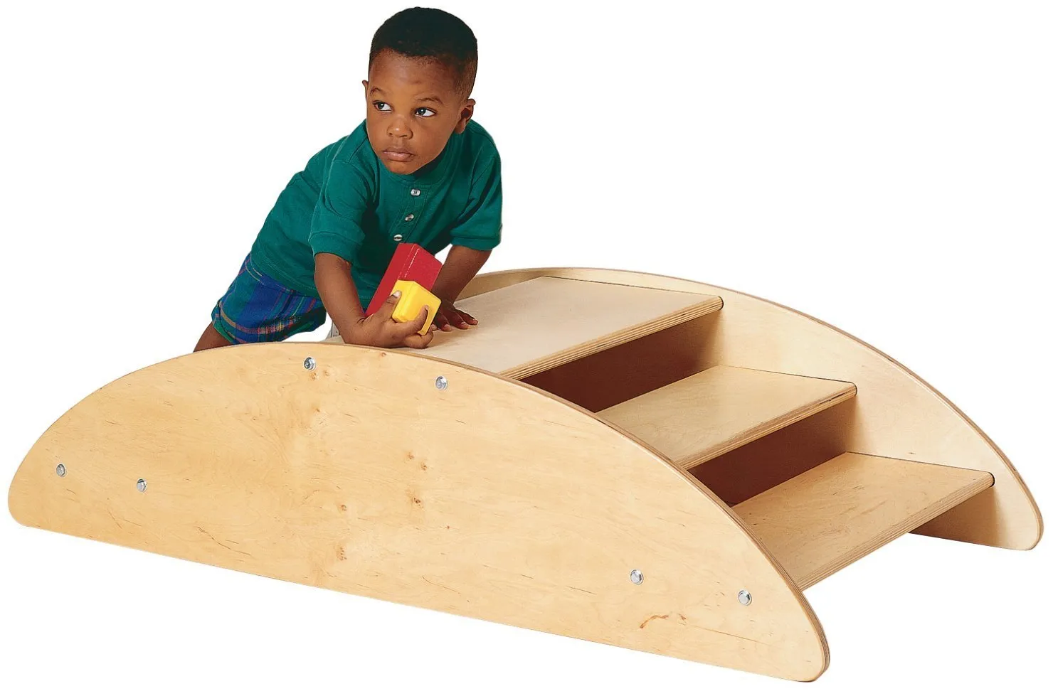 Childcraft Rocking Boat, 46-1/8 x 24 x 11-1/2 Inches