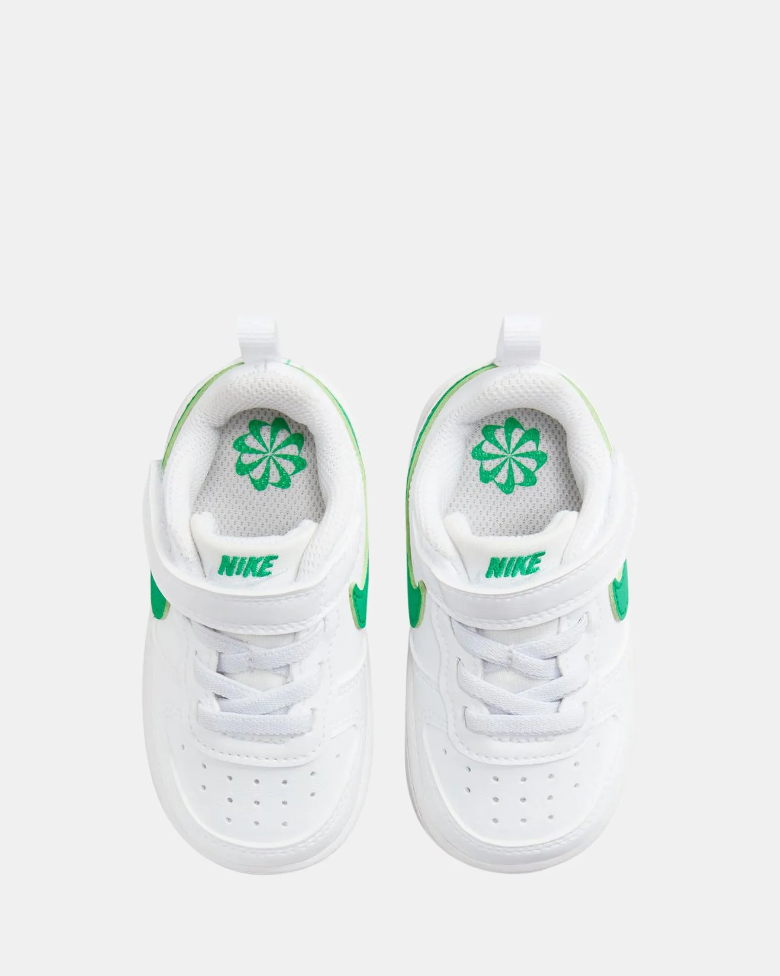 Court Borough Low Recraft Infant White/Stadium Green/Grey