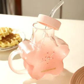 Cute Sakura Pink Cherry Blossom Water Bottle ON1092