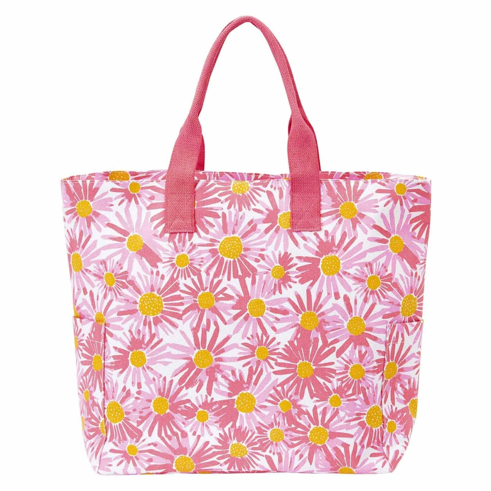 Daisies Pink Carryall Bag