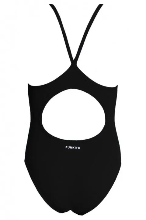 Diamond Back One Piece | Still Black