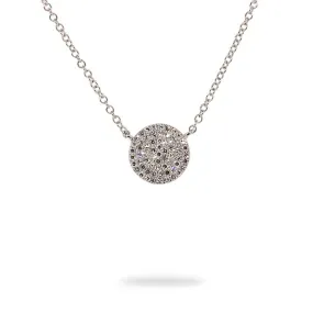 Diamond Circle Necklace