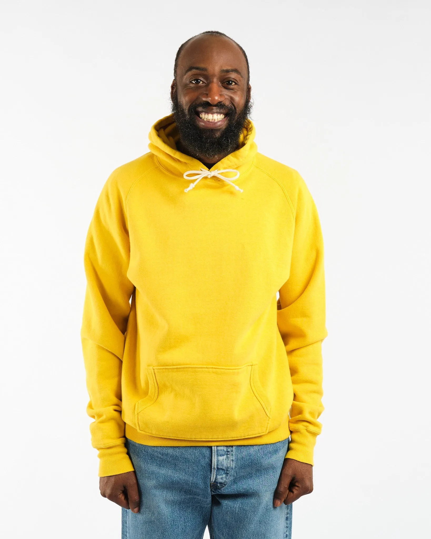 Ehu'kai Hooded Raglan Sweatshirt Ceylon Yellow