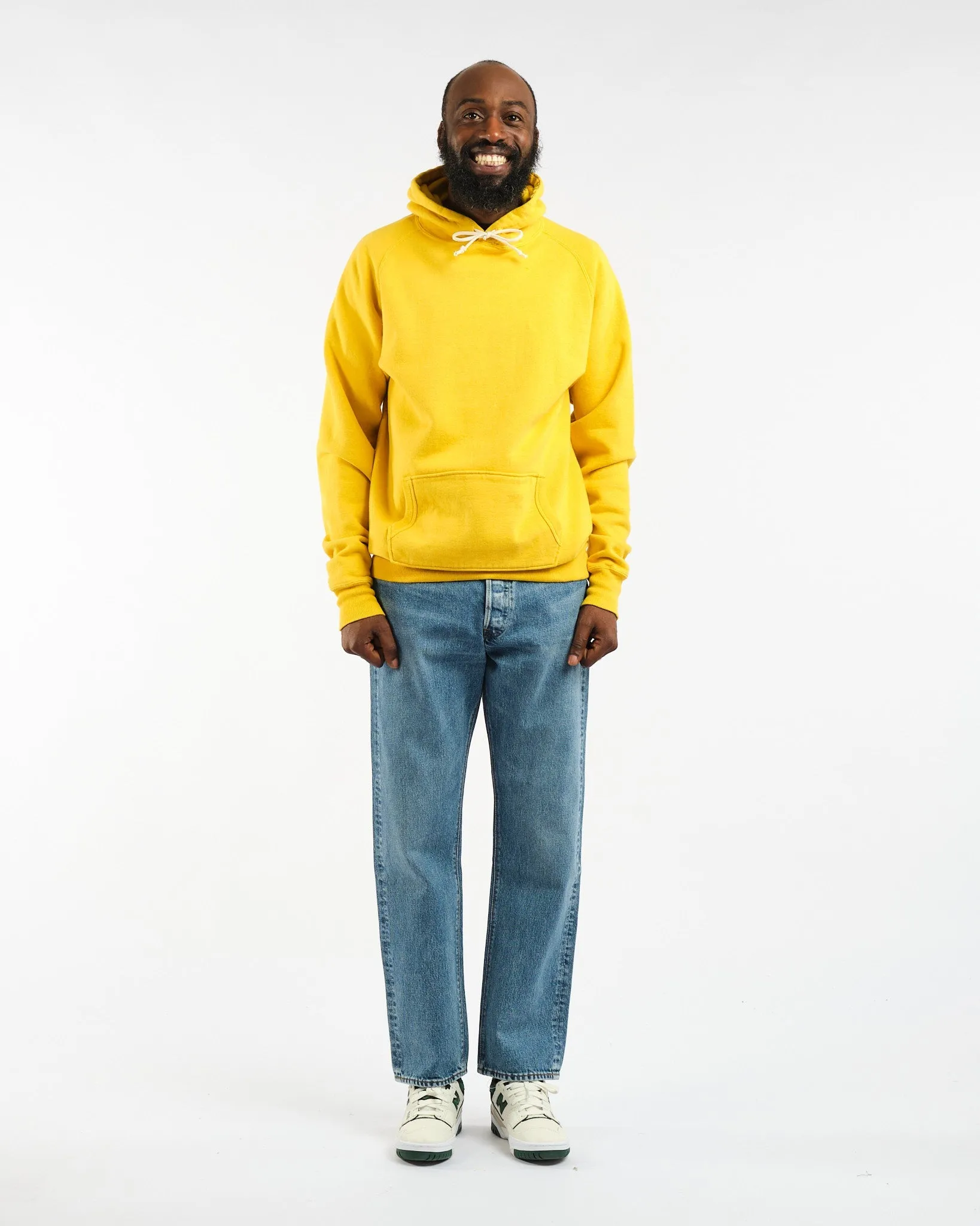 Ehu'kai Hooded Raglan Sweatshirt Ceylon Yellow