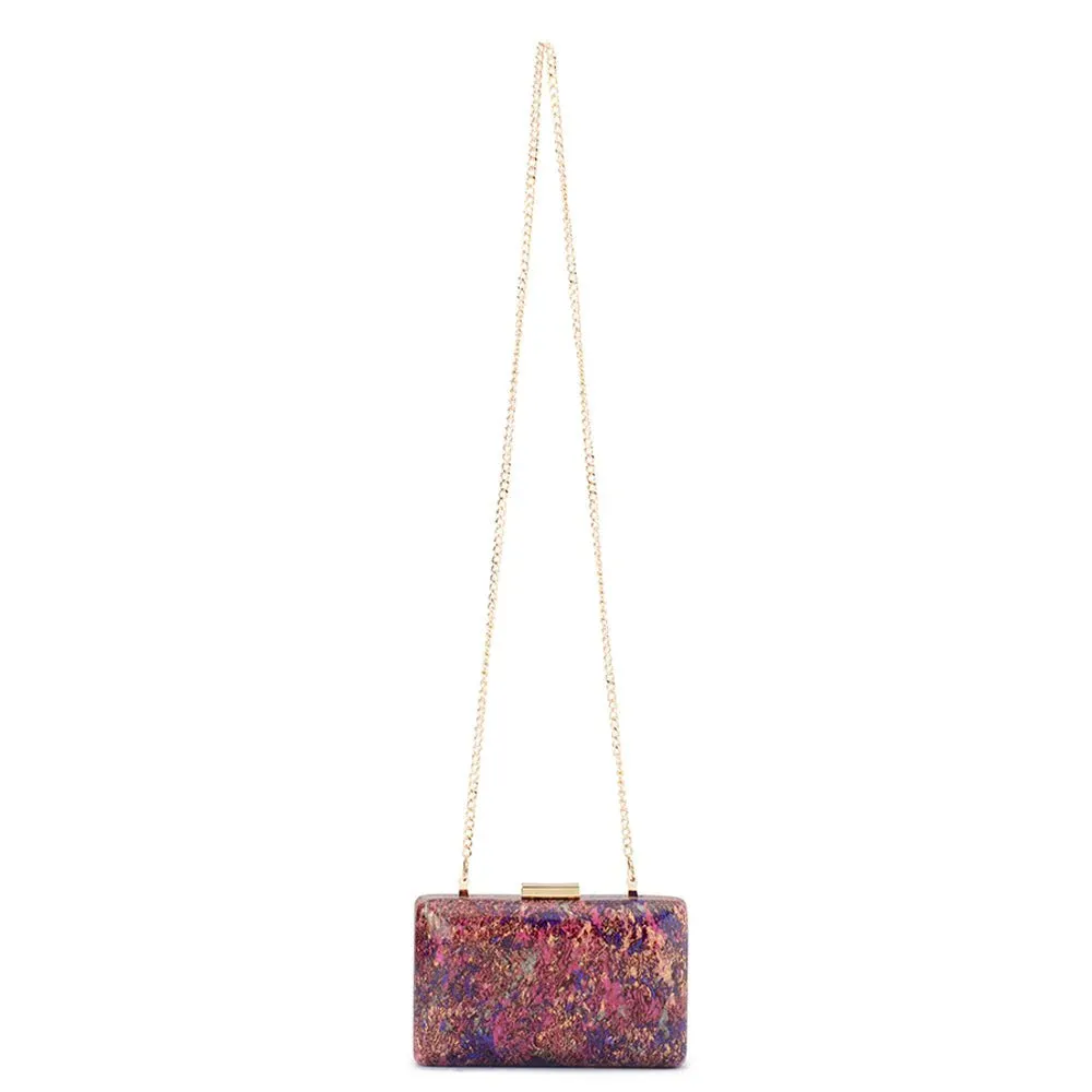 Genesis Acrylic Clutch (Pink)