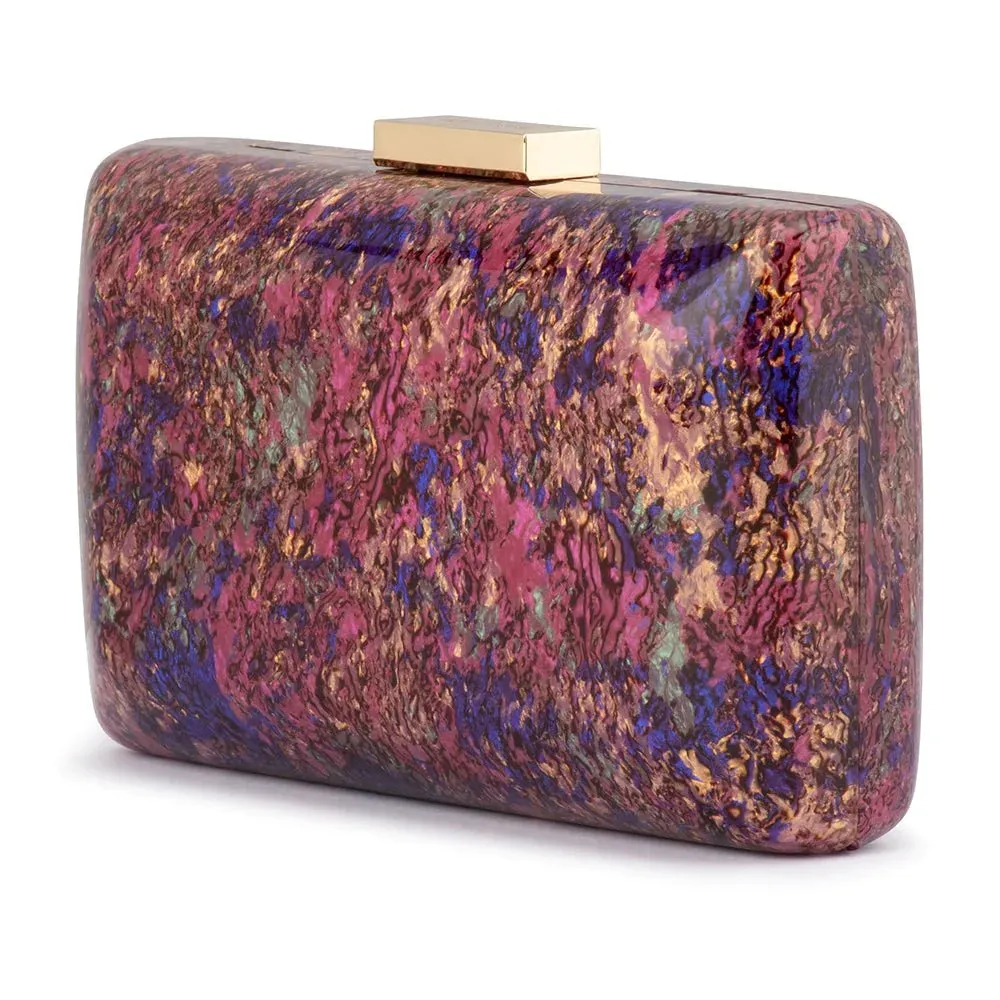 Genesis Acrylic Clutch (Pink)