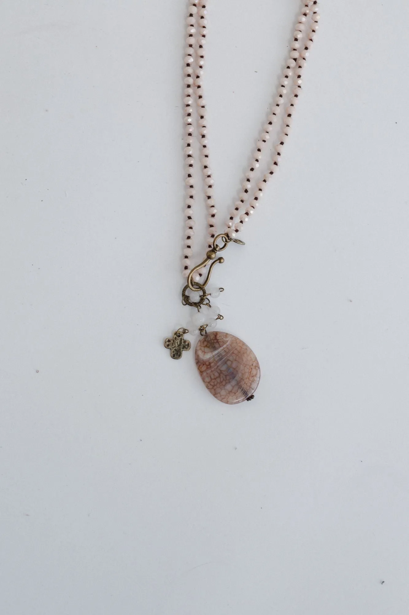 Gizelle Necklace - Blush