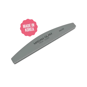 Half Moon Shape 100/150 Grit Nail Buffer