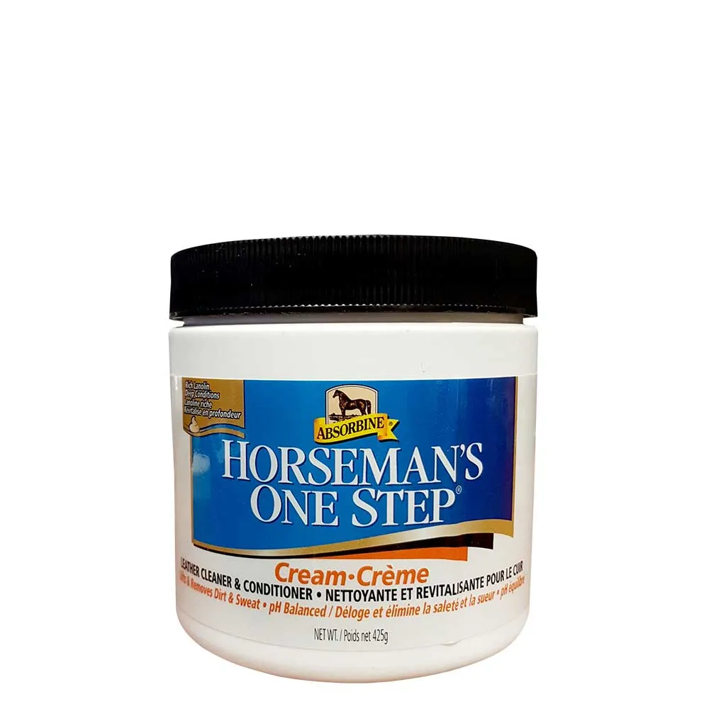 Horseman's One Step Cream Leather Cleaner & Conditioner