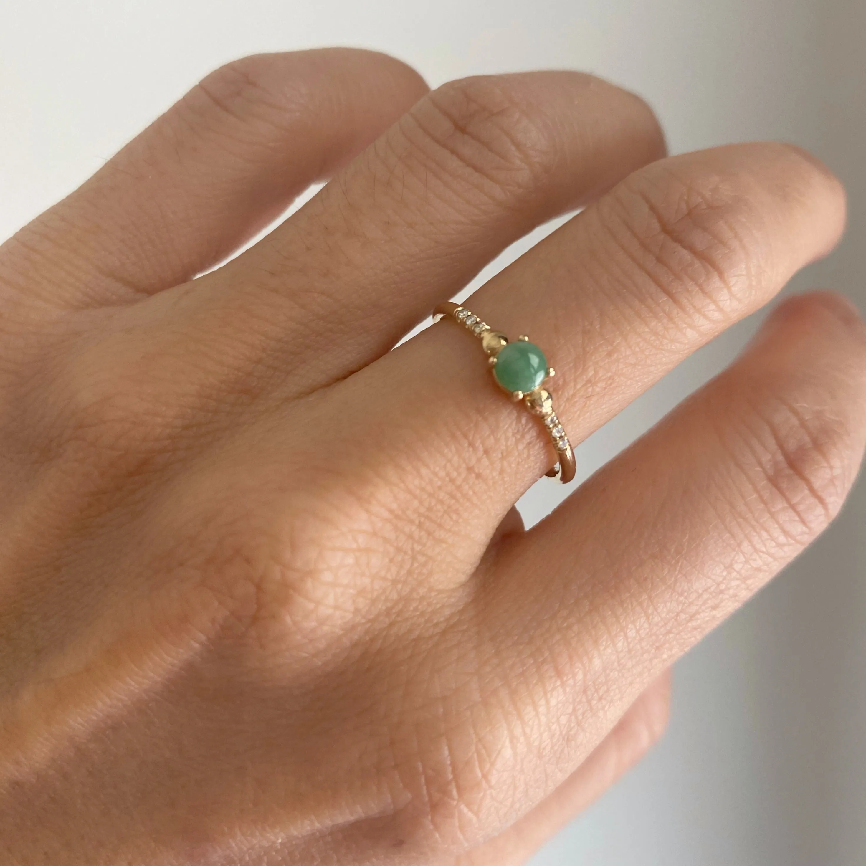 Jadeite Equilibrium Ring