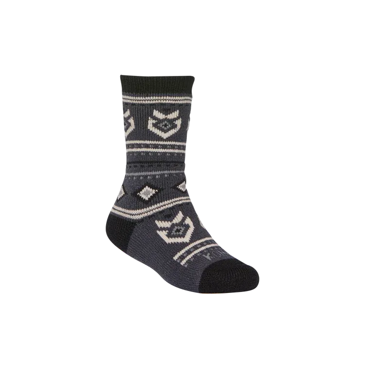 Kombi Black Junior Getaway Sock