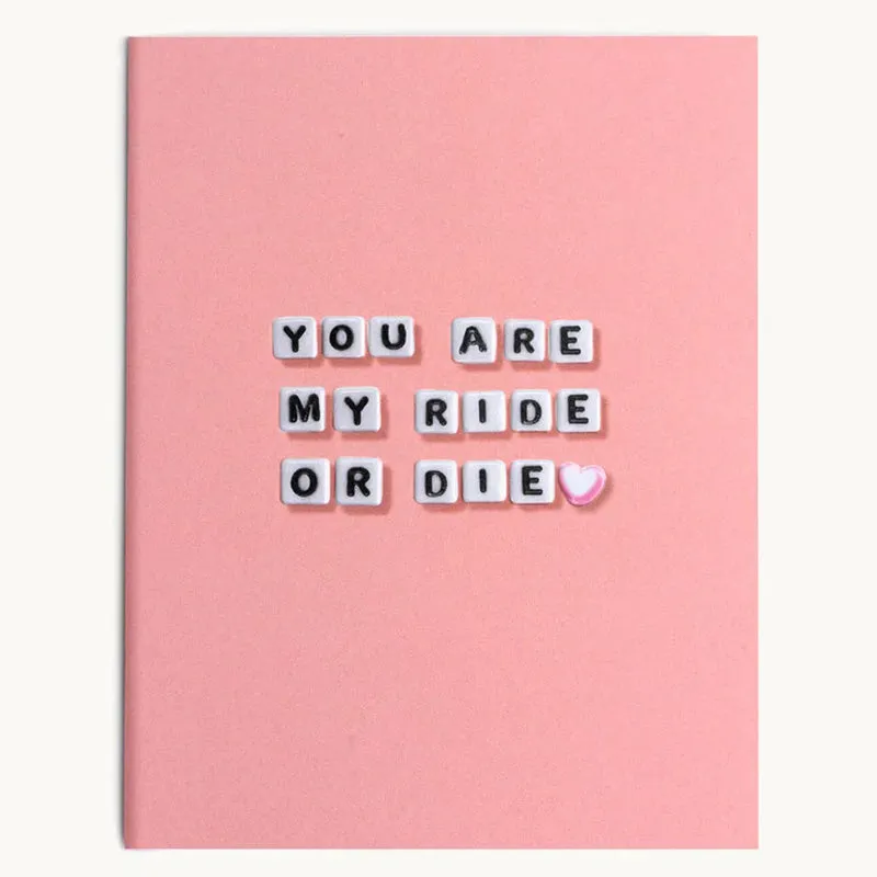 LITTLE WORDS PROJECT | Ride or Die Card