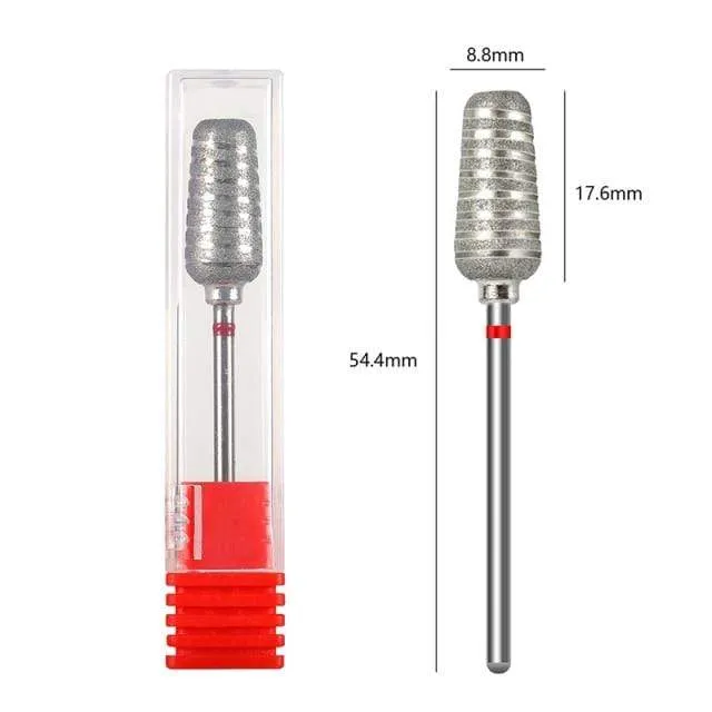 Machine Nail Drill Bits Zebra Sanding Bands Foot Care Polishing Manicure Gel Polish Remover Replacement Tools Cutter