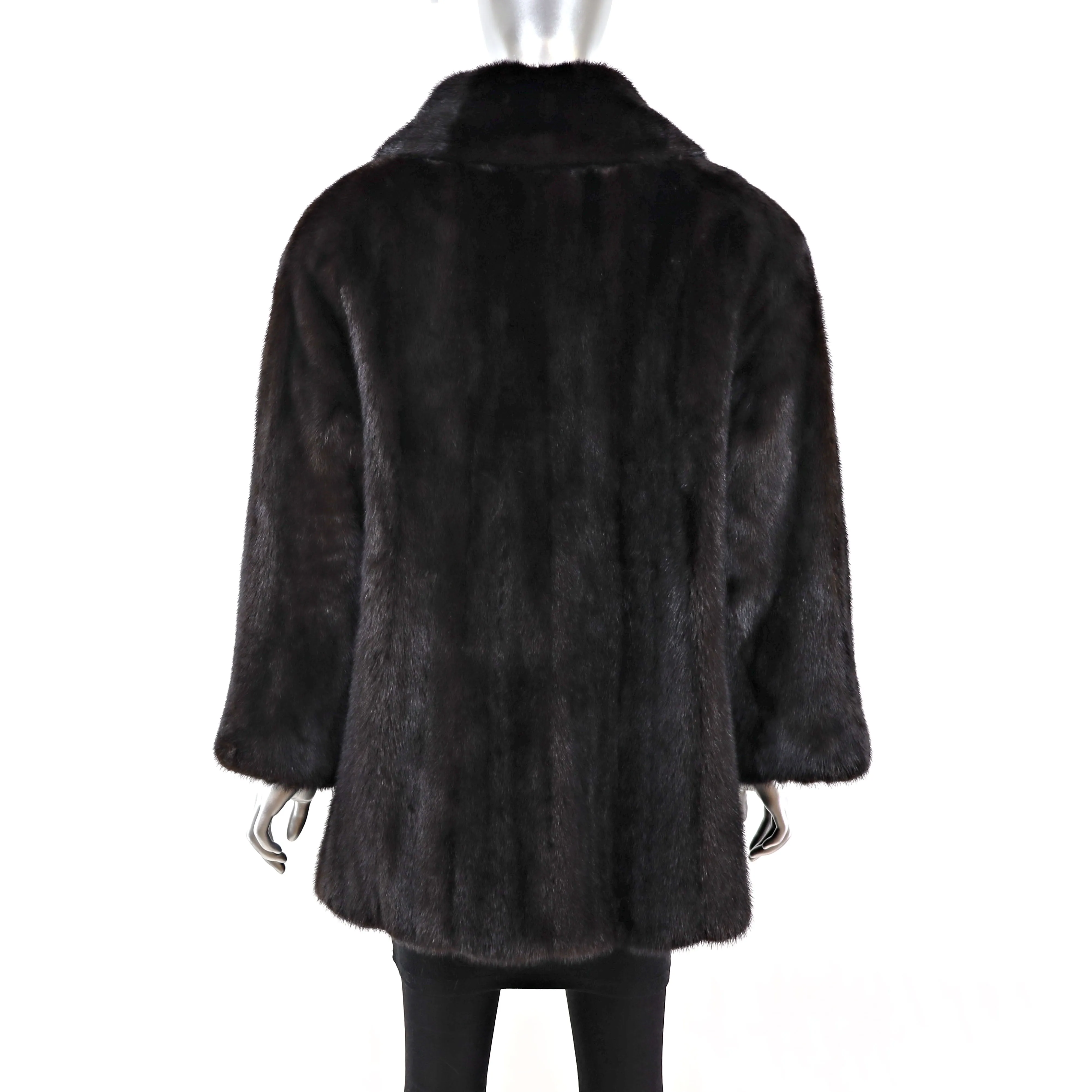 Mahogany Mink Jacket- Size M