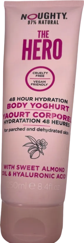 Noughty The Hero 48 Hour Hydration Body Yoghurt 250ml