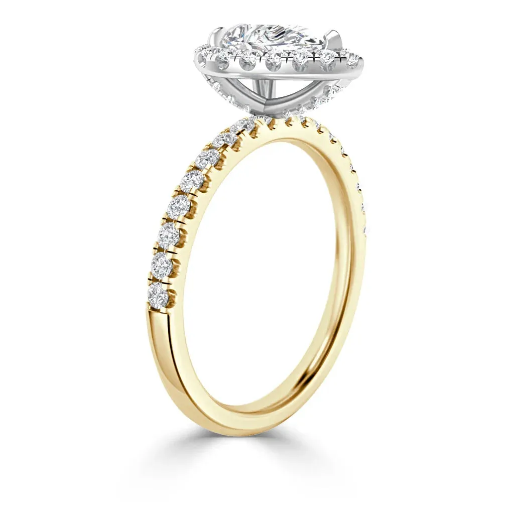 Olivia Molly - 18ct Yellow Gold - Pear