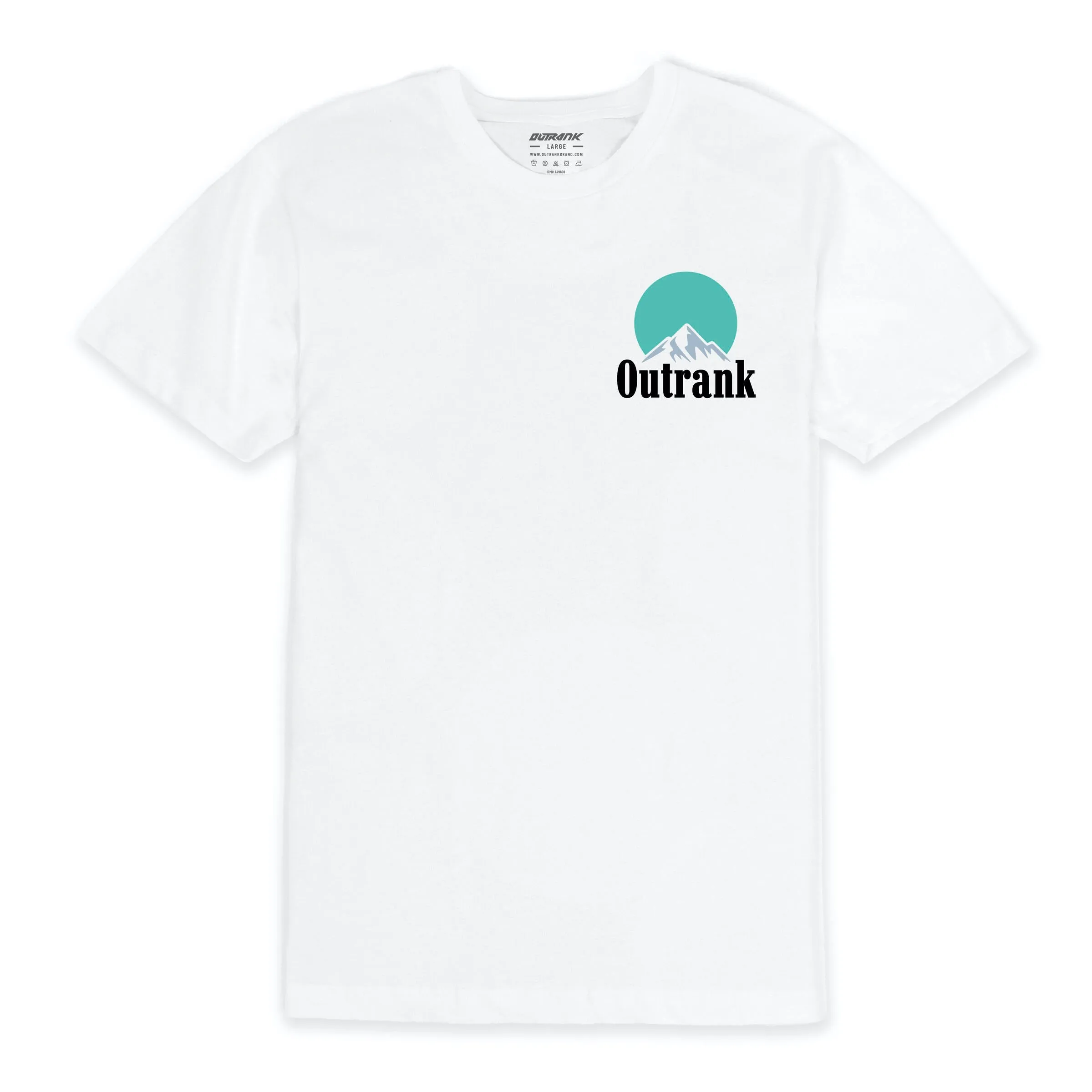 Outrank Top Tier Tee - White