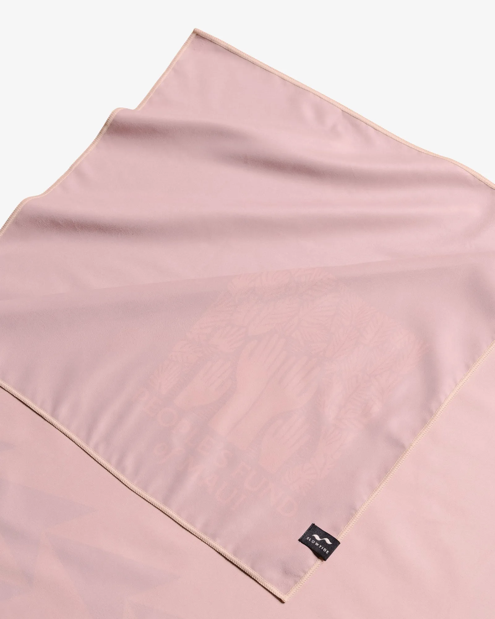 People's Fund of Maui Quick Dry Towel (Slowtide) - Pink / Pink