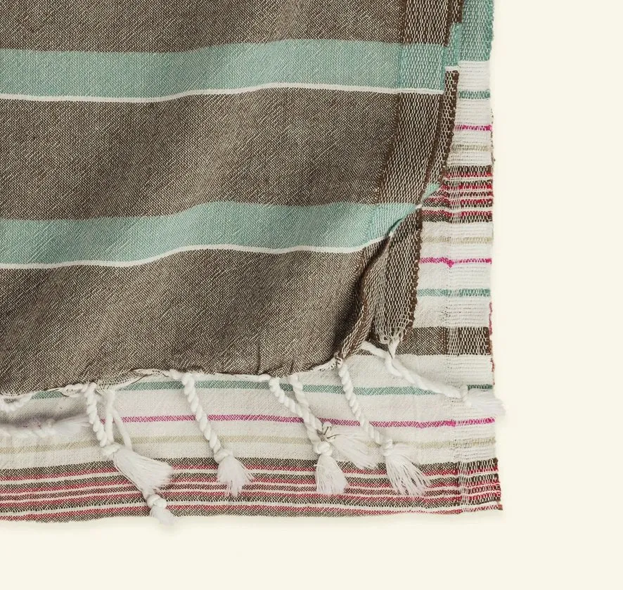 POKOLOKO TURKISH TOWEL - PATIO STRIPE