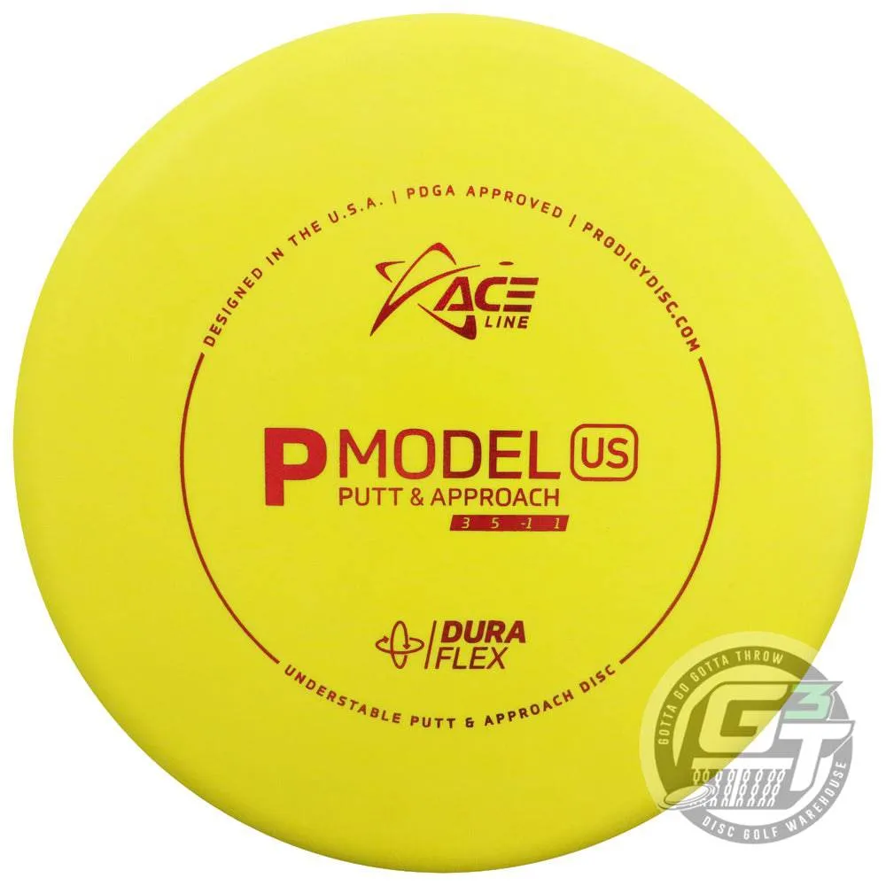 Prodigy Ace Line DuraFlex P Model US Putter Golf Disc