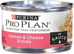 Purina Pro Plan Savor Adult Salmon & Cheese in Sauce Entree Canned Cat Food