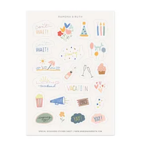 RAMONA & RUTH | Self-Care Sticker Sheet