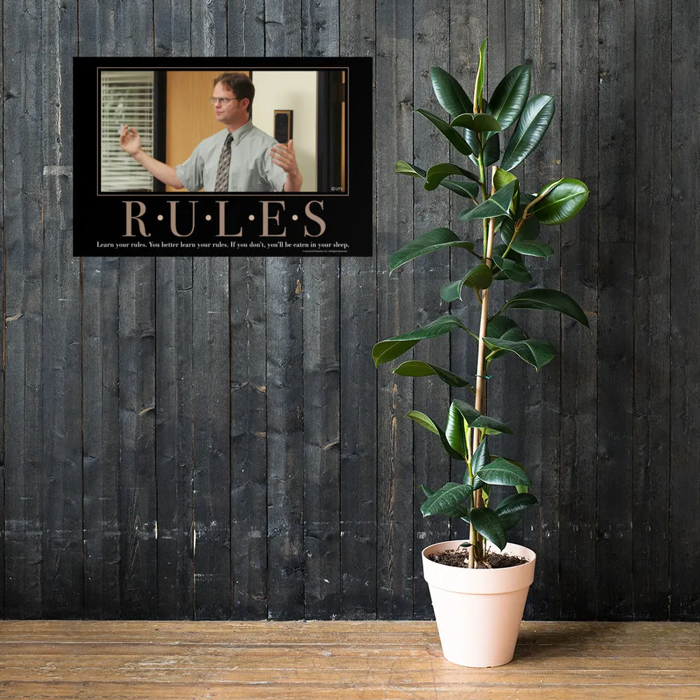 Rules Motivational Poster