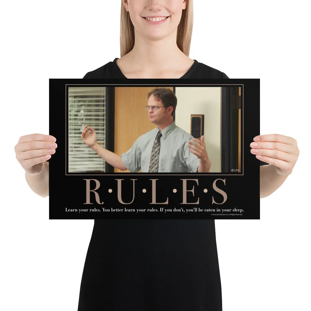 Rules Motivational Poster