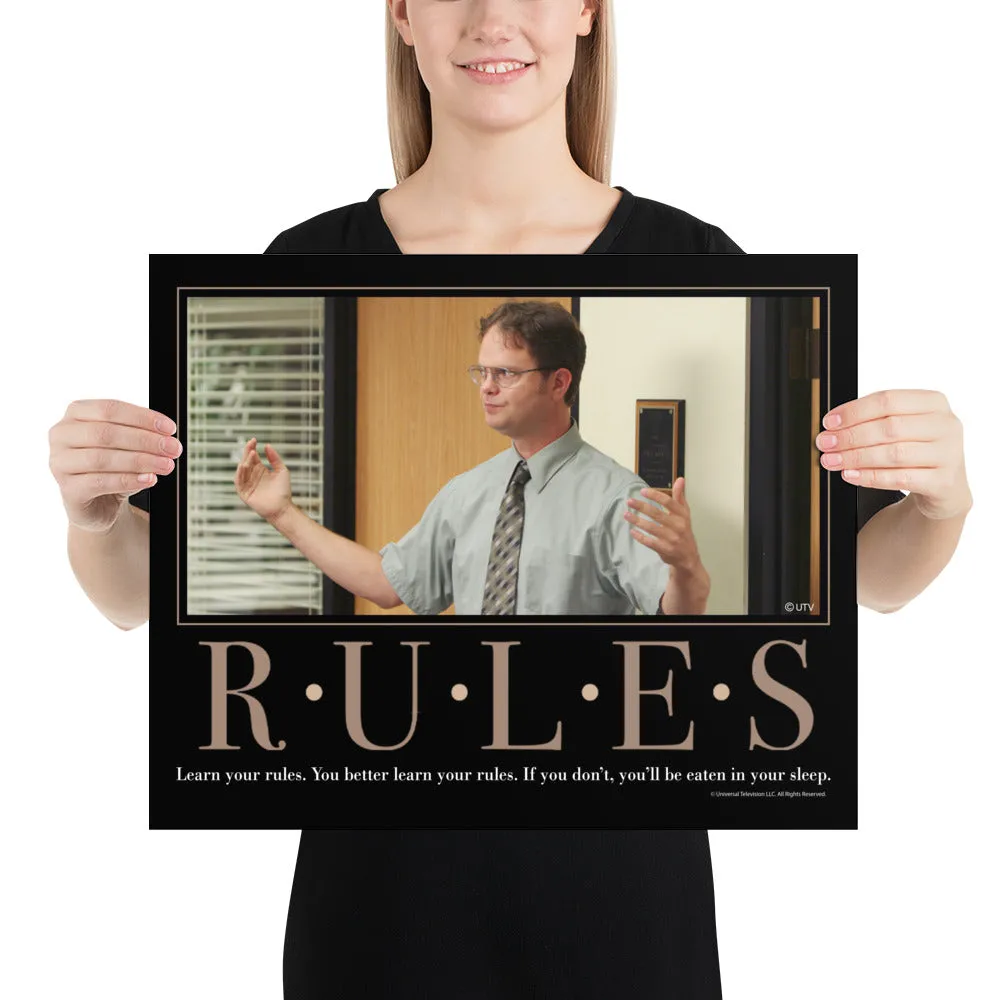 Rules Motivational Poster