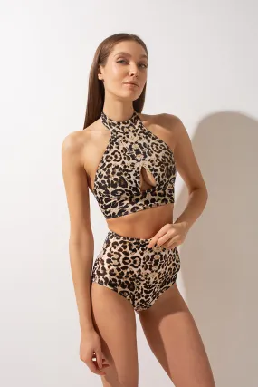 Shark Polewear Tanna Top - Leopard