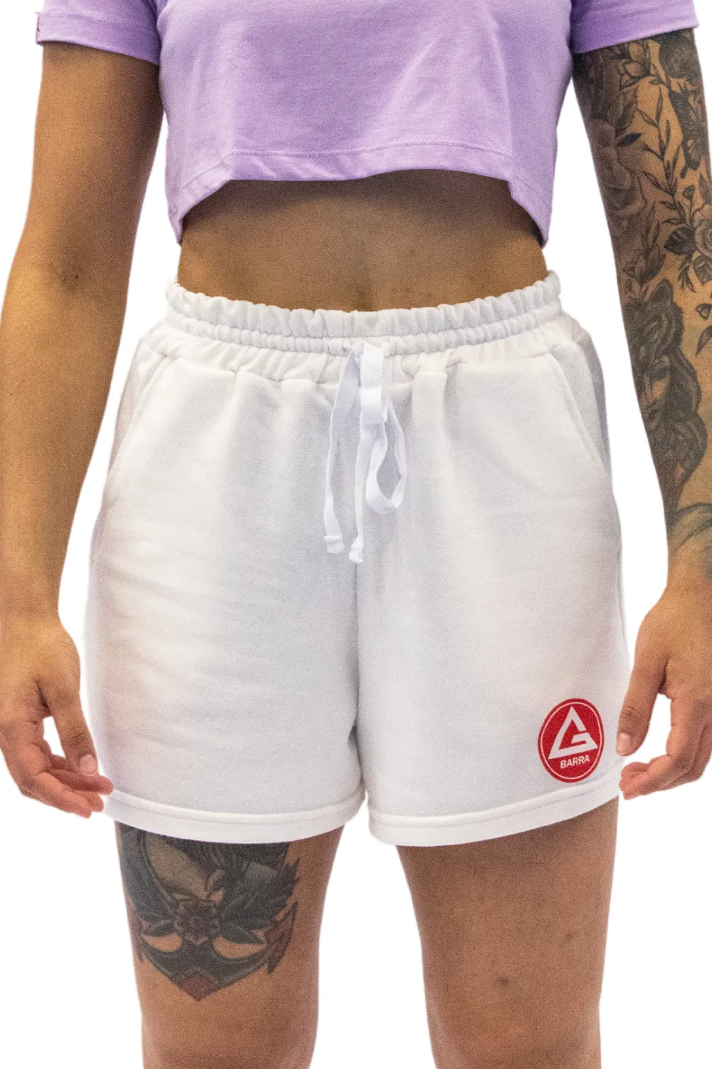 Short Feminino Red Shield - Branco