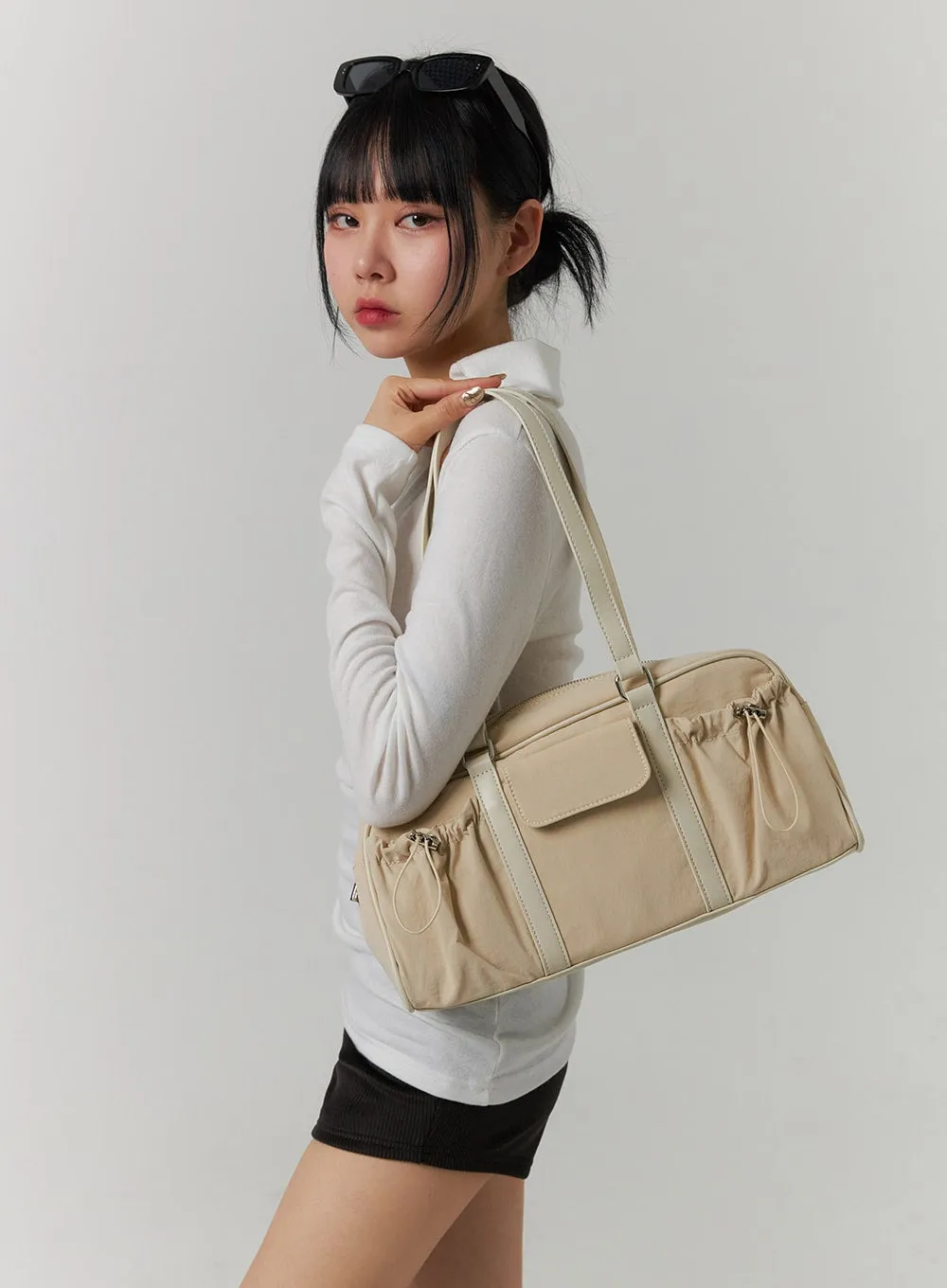 String Pocket Shoulder Bag CJ419