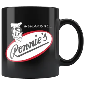 The Ronnie's "Matchbook" Coffee Mug