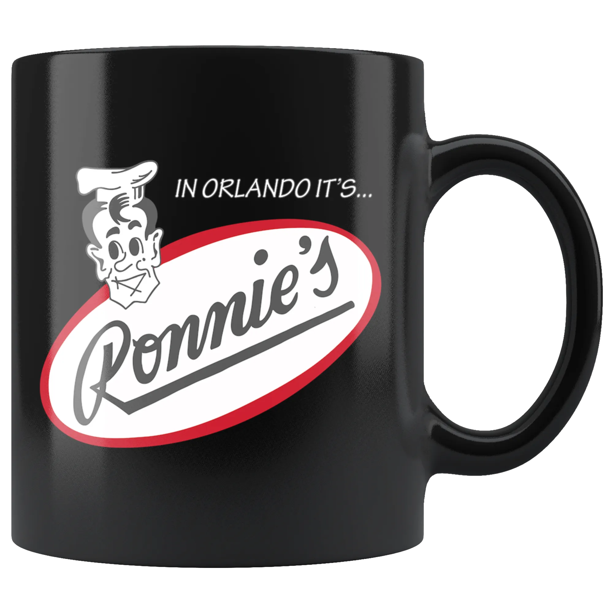 The Ronnie's "Matchbook" Coffee Mug