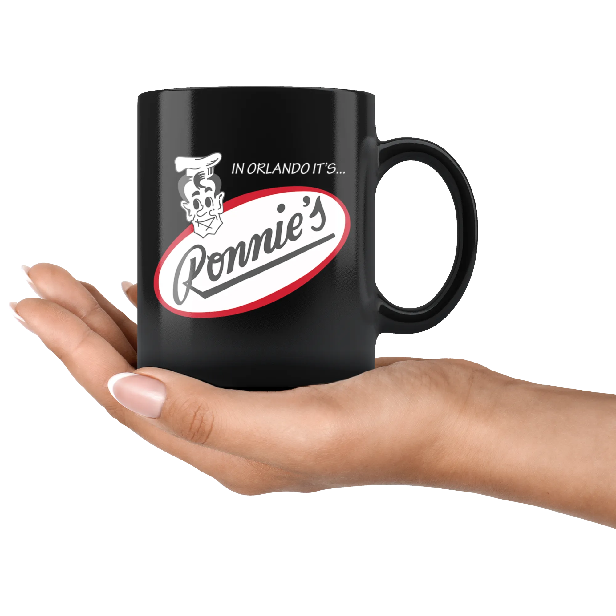 The Ronnie's "Matchbook" Coffee Mug