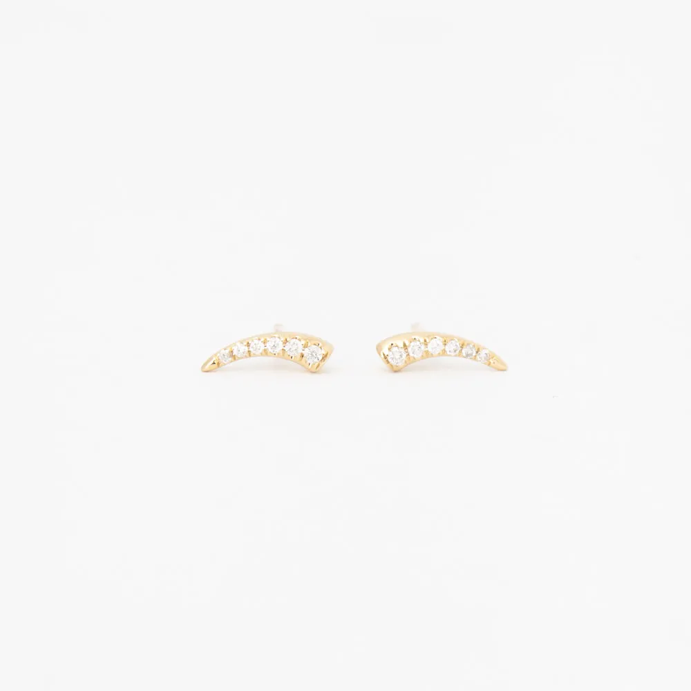 Thorn Pavé Studs