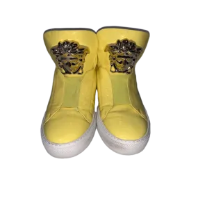 Versace Yellow Medusa Head Sneakers 39