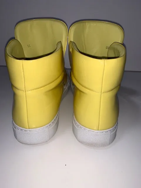 Versace Yellow Medusa Head Sneakers 39