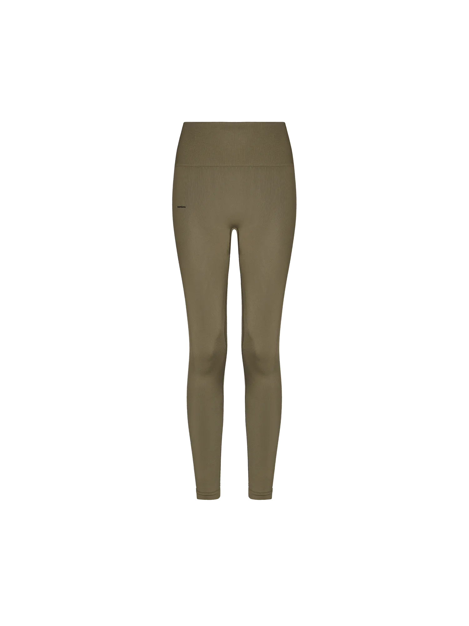 Women's Plant-Stretch Compressive Leggings—soil brown