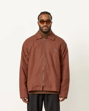 Zip Overshirt in Mineral